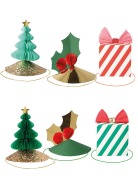 Meri Meri Καπελάκια Χριστουγεννιάτικα Σχέδια