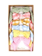 Meri Meri Hair Clips Gingham Bows