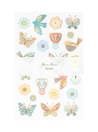 Τατουάζ Birds & Butterflies (2 sheets)