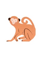 Χαρτοπετσέτα Monkey (16τμχ)