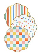 Πιάτο Γλυκού Colourful Pattern (8τμχ)