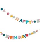 Ευχετήρια Κάρτα Marble Birthday Garland