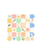 Χαρτοπετσέτα Μικρή Icon Checkerboard (16τμχ)