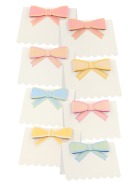 Pastel Bow Placecards (8τμχ)
