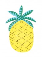 Πιάτα Ανανάς ( 8 τμχ )