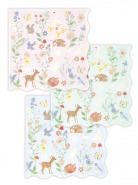 Χαρτοπετσέτες Μεγάλες Μικρά Ζωάκια ( 16 τμχ )