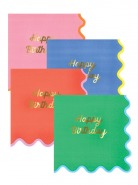 Χαρτοπετσέτες Μεγάλες Wiggle Edge ( 16 τμχ )