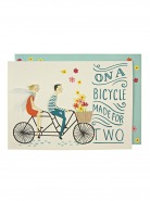 Meri Meri Ευχετήρια κάρτα A Bike Made for Two 