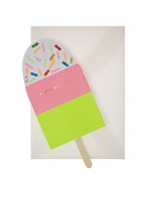 Meri Meri Neon Ice Cream Card